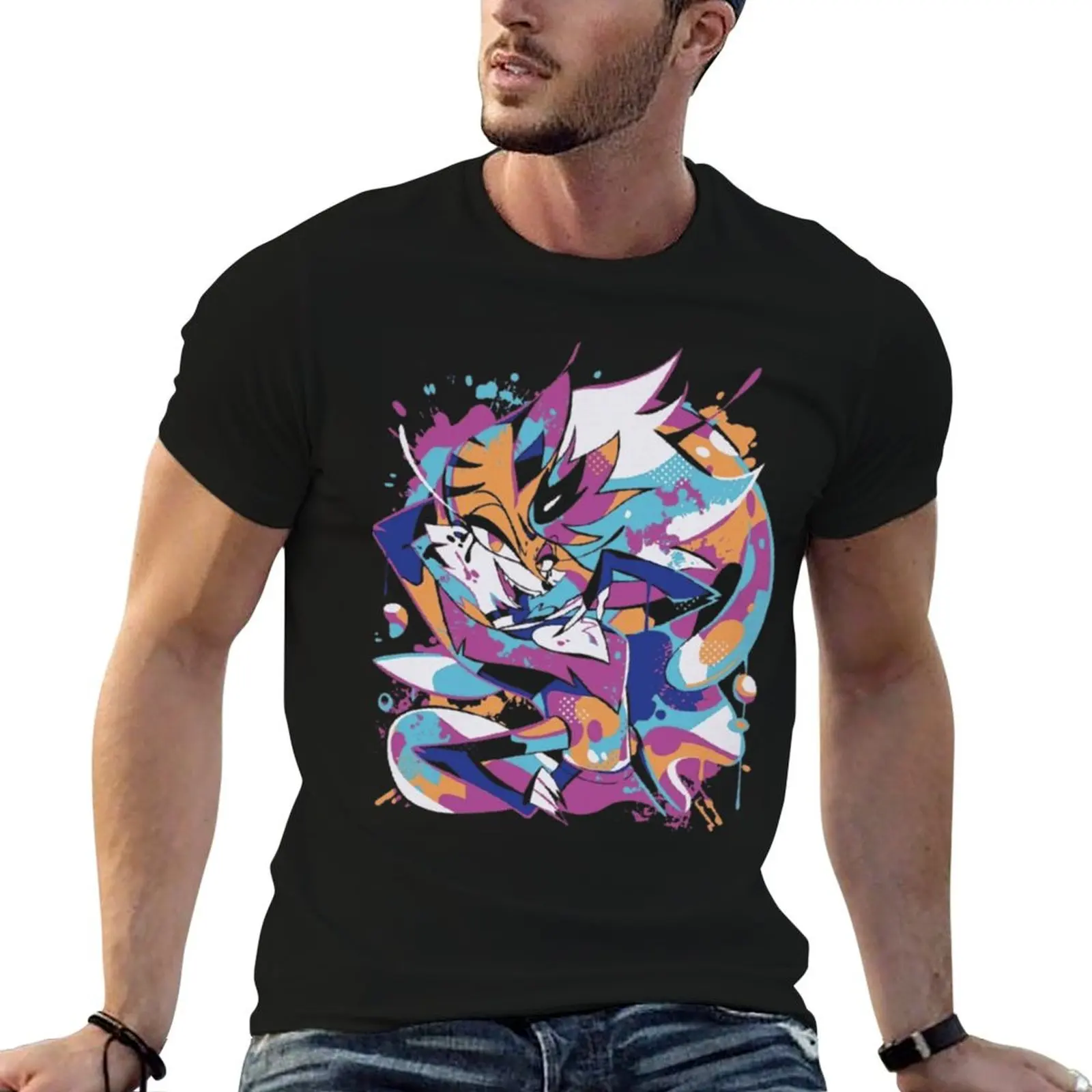 

Helluva Boss Queen Bee / Beelzebub Pop Art T-Shirt t shirts with prints t shirt man casual T-Shirt