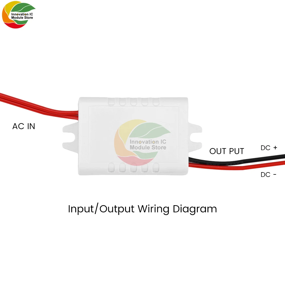 Single Output 3W Mini Switching Power Supply Module AC100-264V to DC3.3V5V12V24V Security and Surveillance LED Power Plate