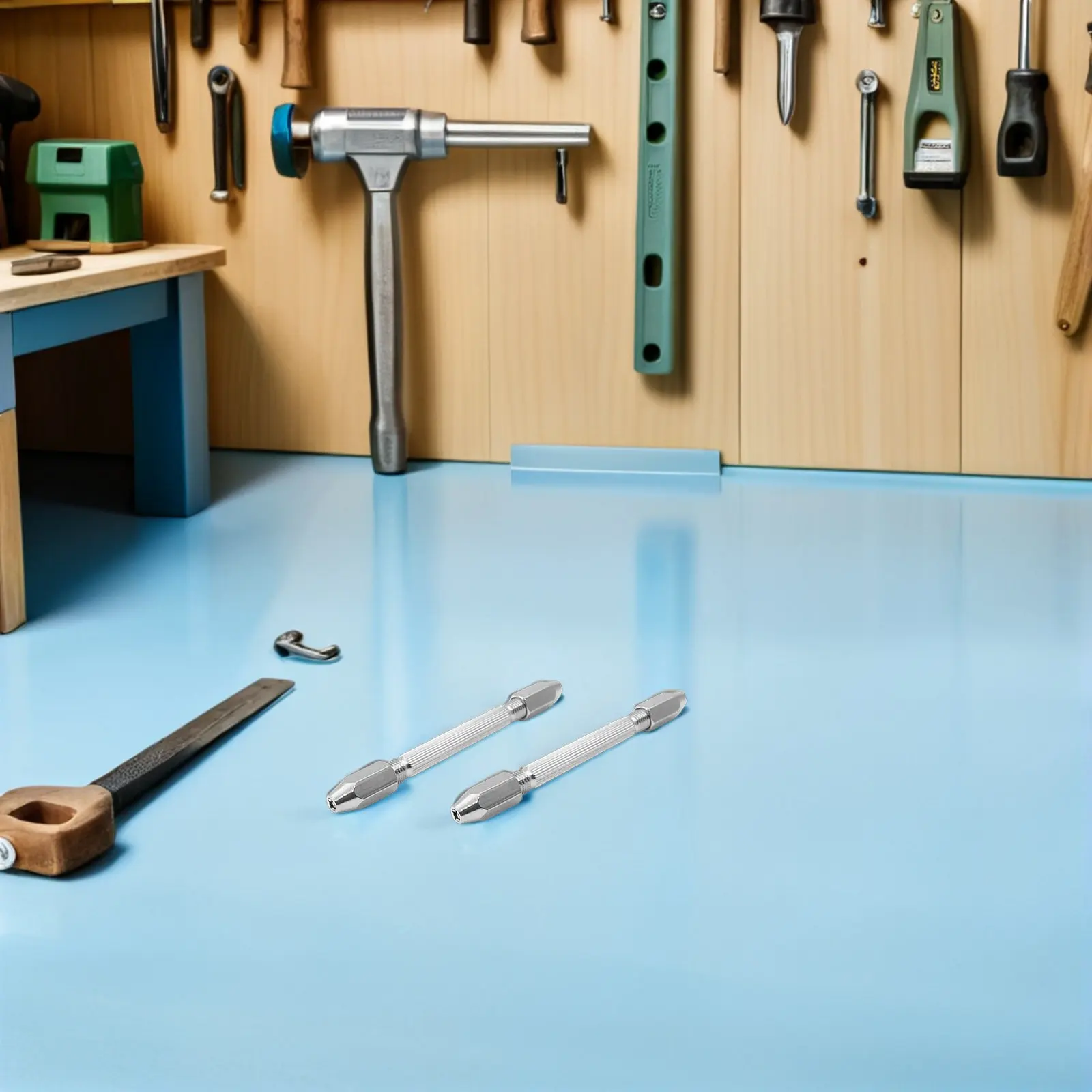 

4Pcs Double-Ended Pin Vise High Hardness Manual Hand Drill Precision Jewelry Repair Watch Tools Wire Twisting Resin Crafting