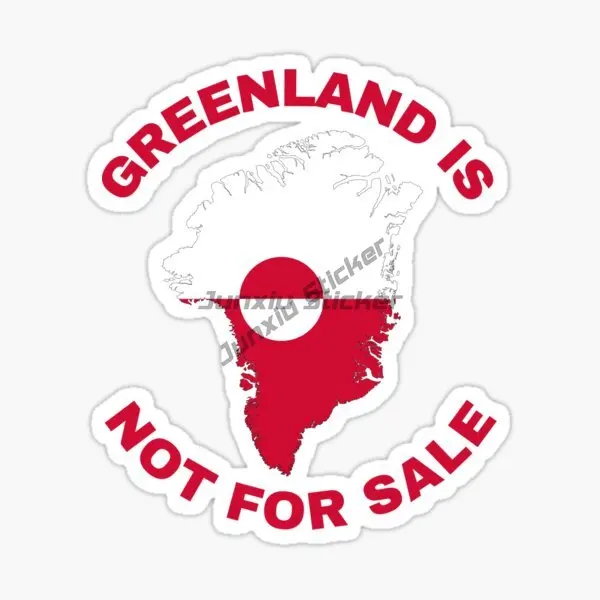 

GREENLAND Map Car Sticker Accessories Vinyl Self-adhesive Decals