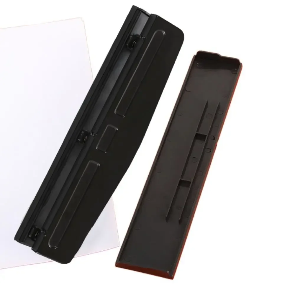 Working High Precision 3 Hole Punch 12 Sheet Paper Paper Puncher Metal Punching Machine Desktop Hole Puncher Home
