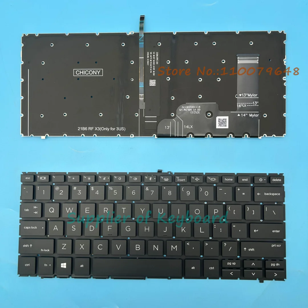 

Новая английская клавиатура для ноутбука HP Elitebook 840 G9, 845 G9, 840 G10, 840 G11, 845 G11, 830 G11, 835 G11 с подсветкой