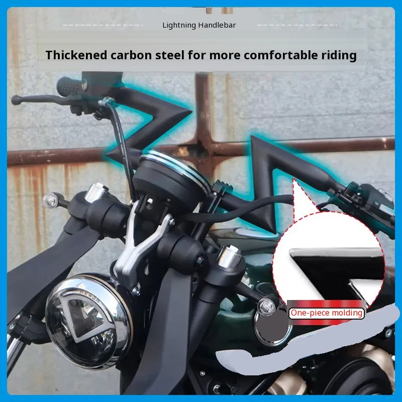 For Benda Napoleon 250 Motorcycle Modified High Riser Handlebar Direction Handlebar Replacement Accessories