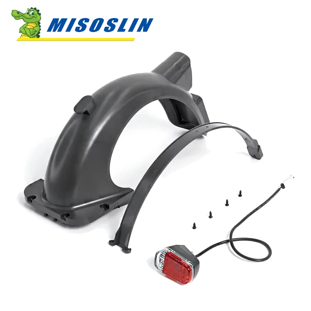 Kotflügel Hinten Rücklicht Rad Splash Kotflügel Wasser Schallwand Für Ninebot Segway MAX G30 G30D Deutsche Version Elektrische Roller Teil