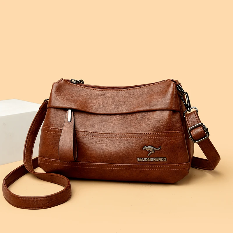 Новинка осени и зимы 202, нишевая сумка через плечо Bolsa, универсальные взрывные модные сумки большой вместимости на одно плечо для мам