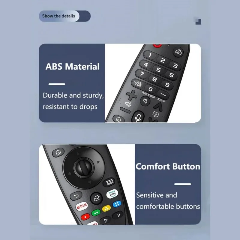 AKB75855501 Infrared Remote Control With Voice Function Replacement Controller Compatible Smart Television