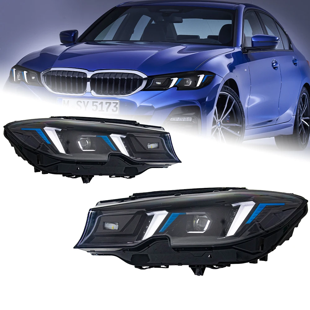 AKD Car Lights for BMW G20 LED Headlight Projector 2019-2021 G28 G80 Head Lamp 320i 325i 330i L335i DRL Signal Auto Accessories