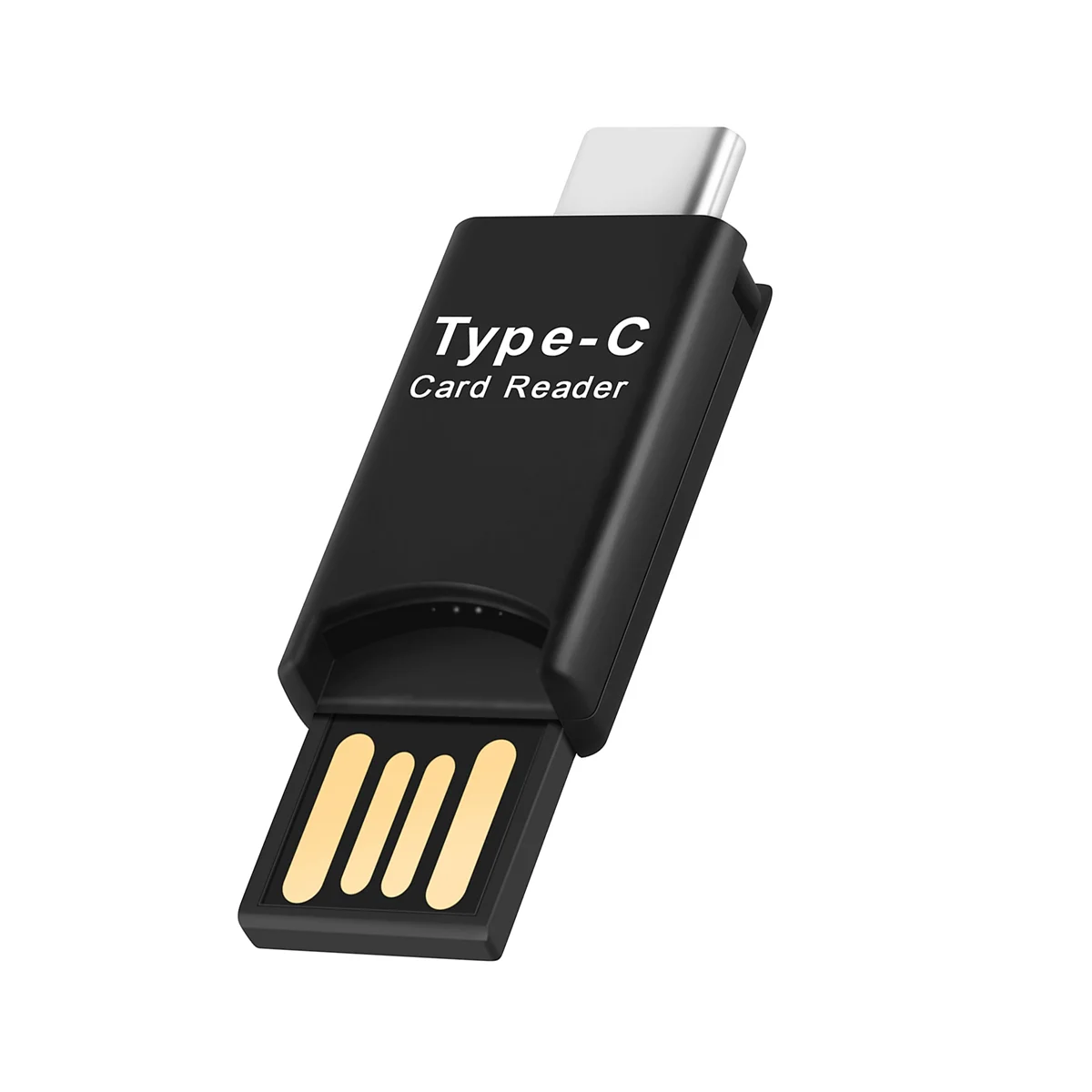 A17Z USB 3.1 Type C USB-C to Micro-SD TF Card Reader Adapter for Macbook PC Cellphone