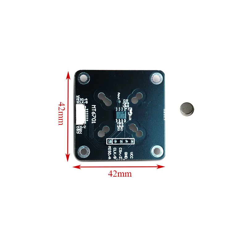 AS5600, AS5047P, MT6701, TLE5012B, MT6835 Programmable Magnetic Encoder Module Kit with Magnet - view 4