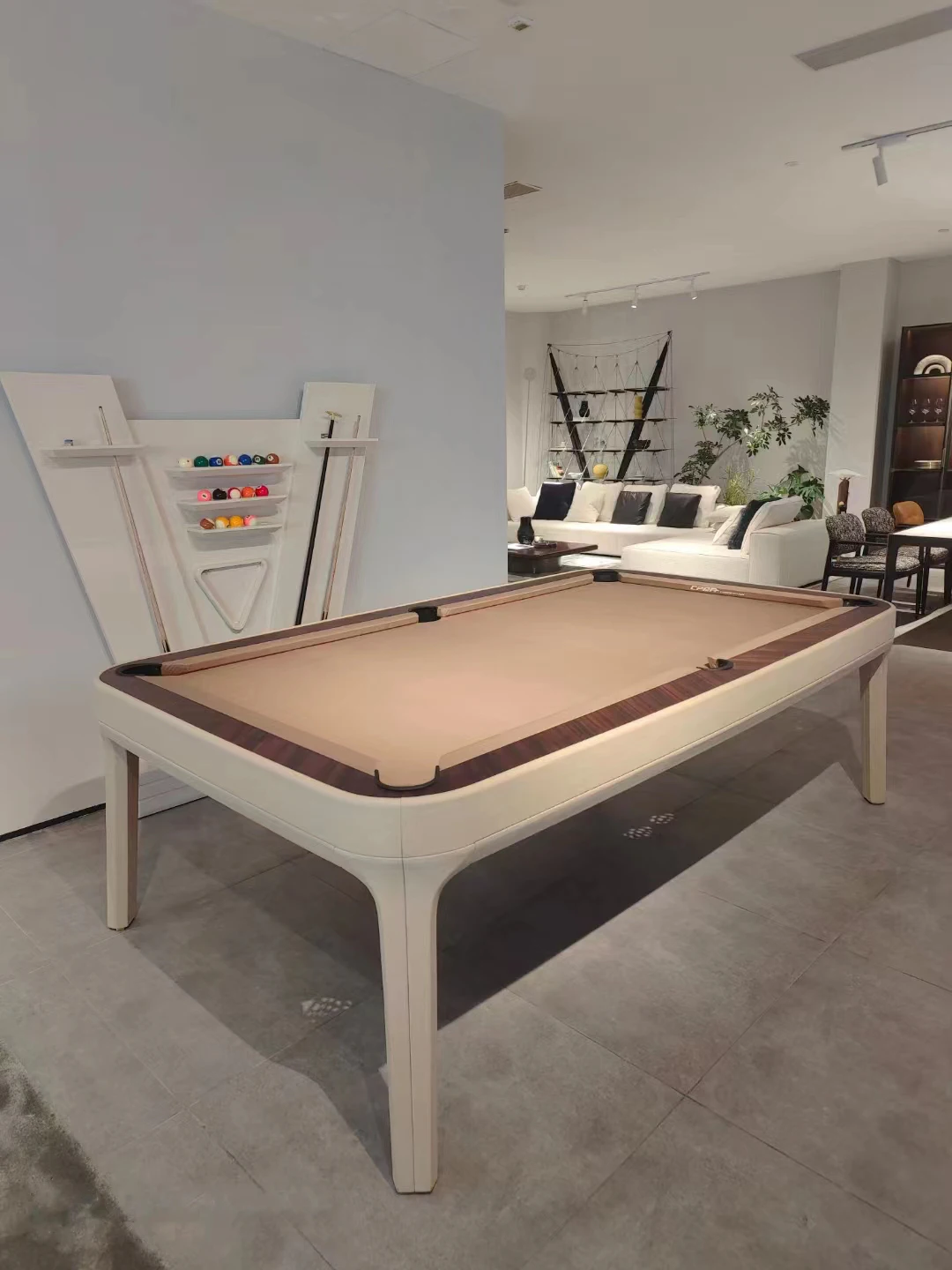 طاولة بلياردو احترافية تجارية مخصصة بطول 8 أقدام و9 أقدام مع مجموعة كاملة من ملحقات طاولة البلياردو