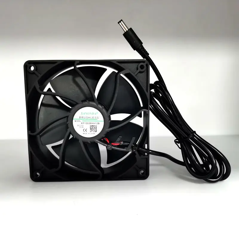 12038 Cooling Fan 12V 5.2A Fan Card Ventilation Model Fan Doll Toy Fan