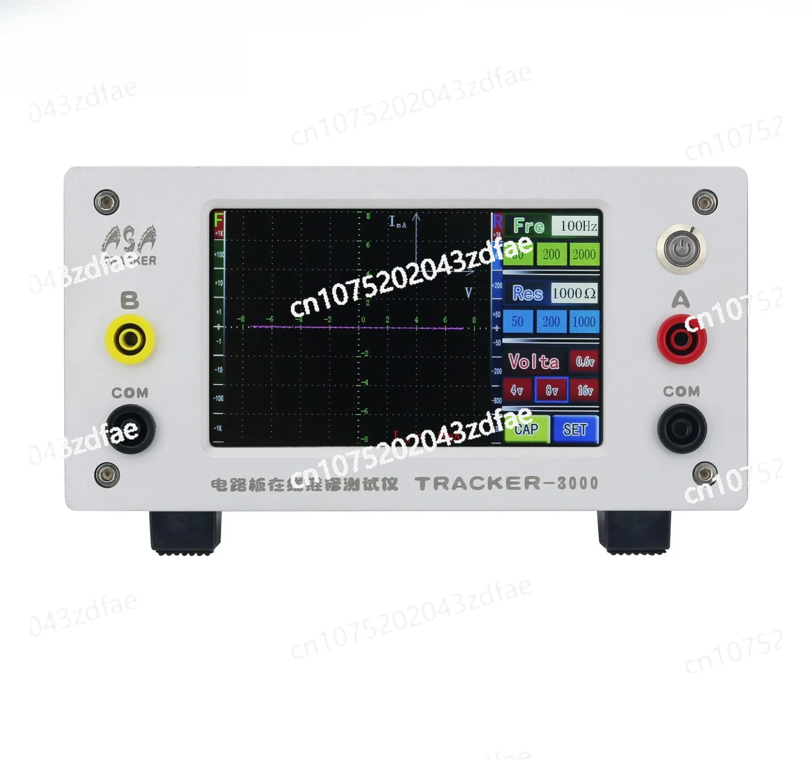 Maxgeek TRACKER-3000 Circuit Board Tester VI Curve Tester Testing Tool with LCD Touch Screen Aluminum Shell