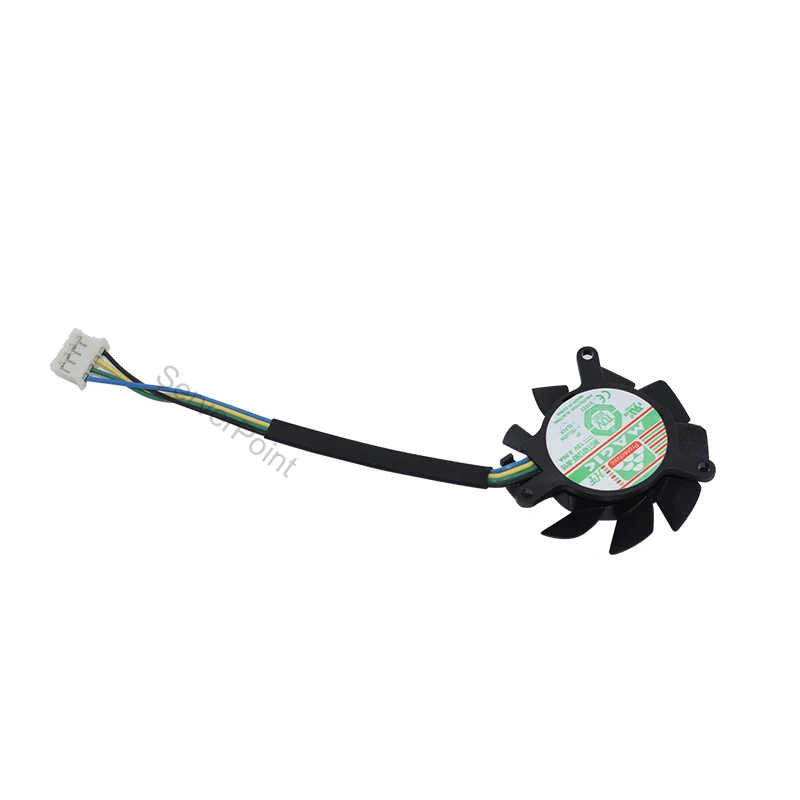 Genuine New  MGT4012MF-W10 DC12V 0.09A Four Wires Mute Video Card Cooling Fan