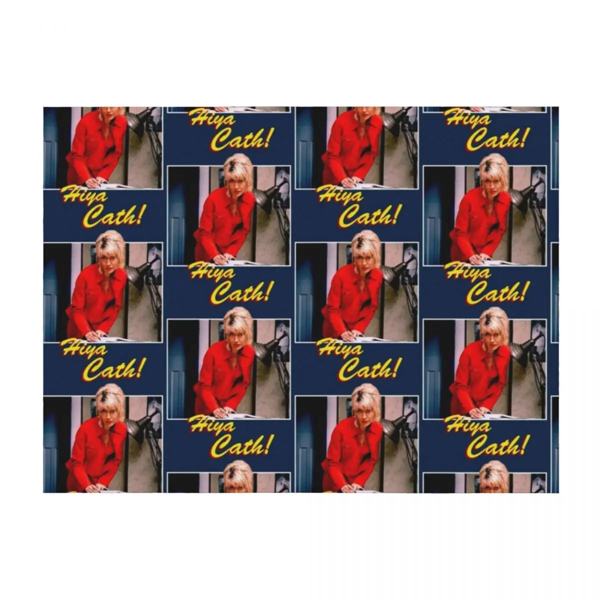 

Hiya Cath!_quot_ Nighty Night - Jill Tyrell Julia Davis Vintage Throw Blanket blankets ands Furrys Single Blankets