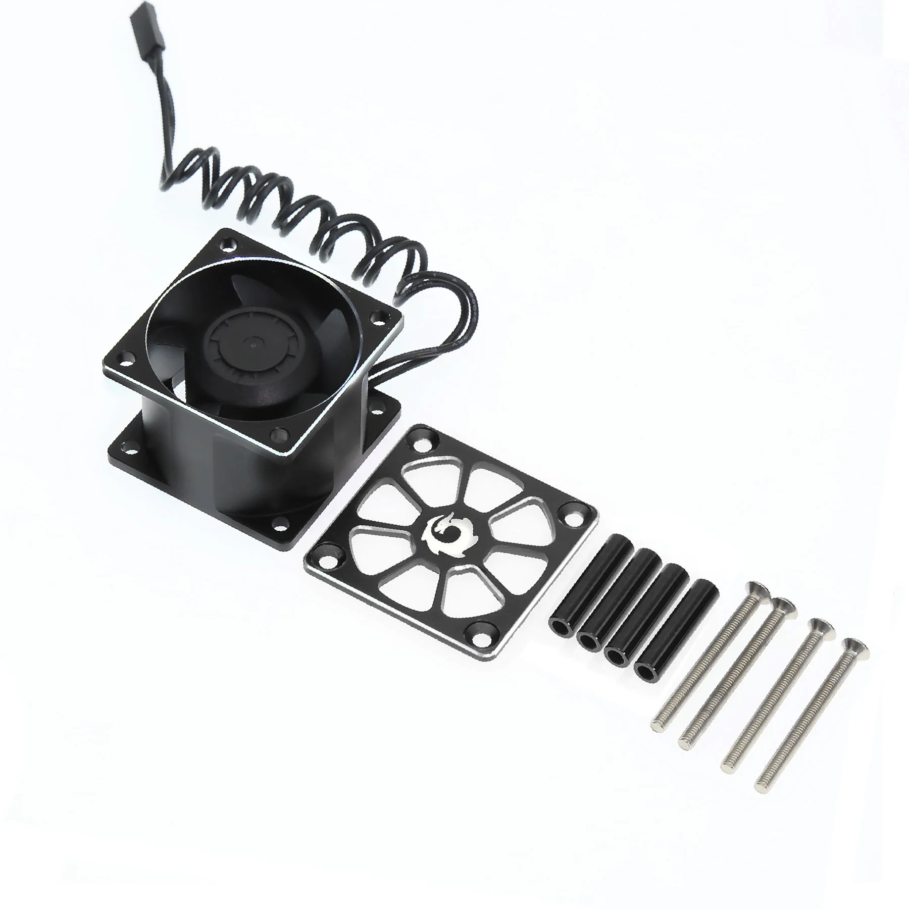 

1 шт. новый металлический вентилятор-радиатор для ARRMA Quick Customer Magic Snake охлаждающий вентилятор 4028 вентилятор 1/10 FURY MEGA охлаждение