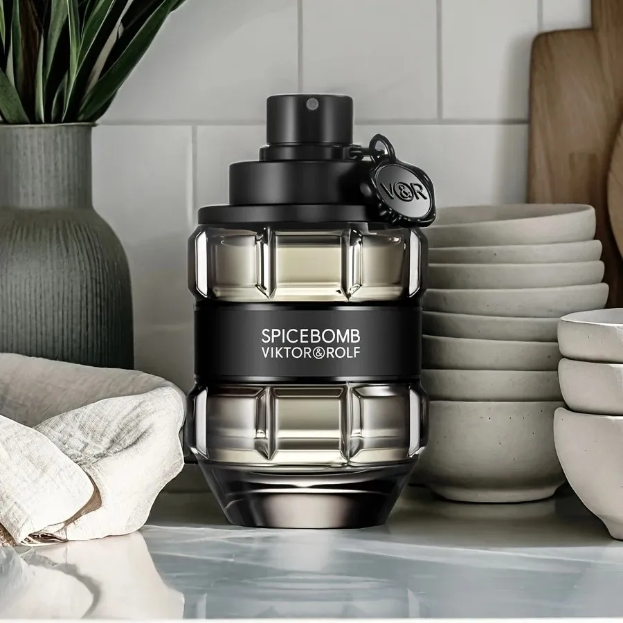 Iktor&Rolf - Spicebob eau de toilette - Madera y picante - Colonia masculina - Con aromas cítricos y tabaco