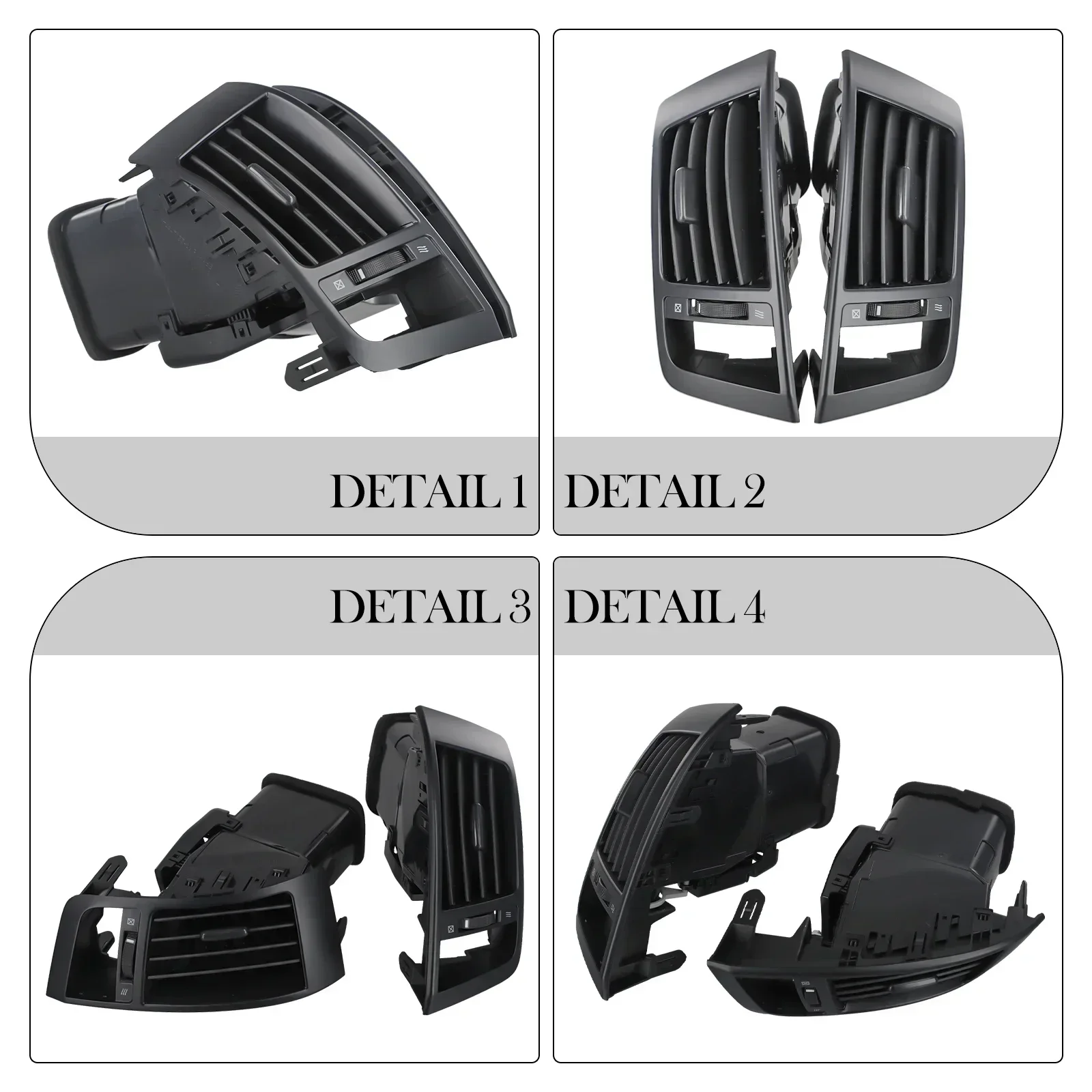 

Air Conditioner Outlet Vent Fitment For Cruiser LC200 For Land Replacement Vent 2008-2013 55680-60130 For Toyota