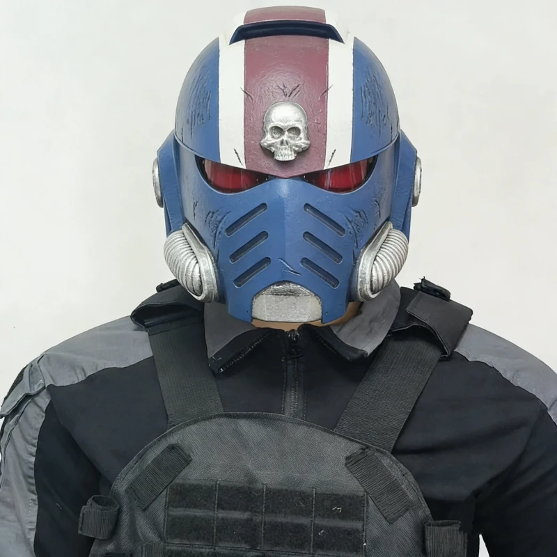 

JOYTOY Warhammer 40K Titus Helmet Resin Action Figures Space Marine Cosplay Prop Wearable Model Toy Desktop Ornament Boy Gifts