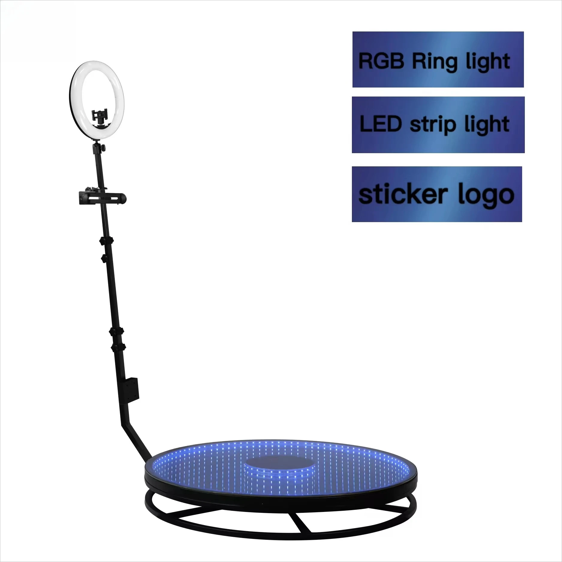 

New Slow Motion Rotating 360 Photo Booth Wireless 360 Degree Photo Booth for Festival Wedding Event Party