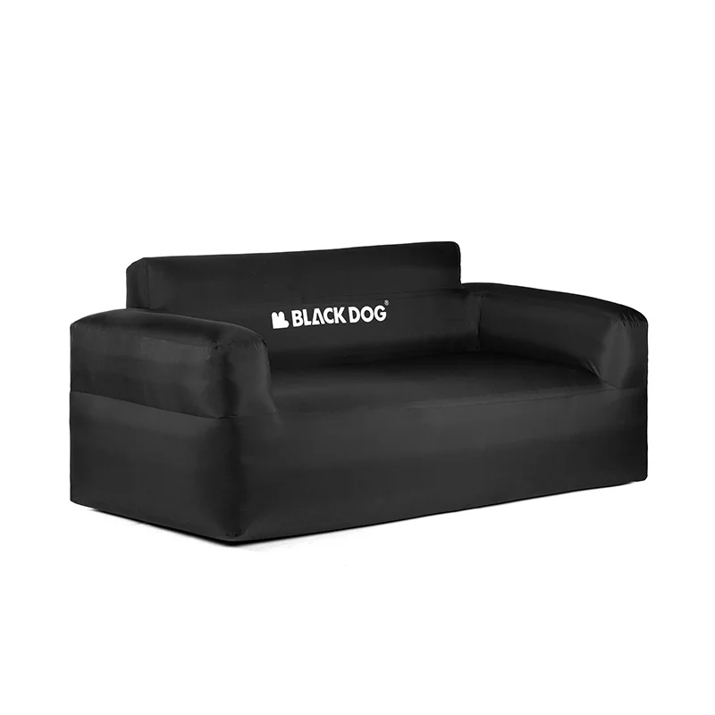Sofá Inflable Doble Blackdog para Exteriores, Colchón de Aire Portátil para Camping y Picnic, Cama Inflable