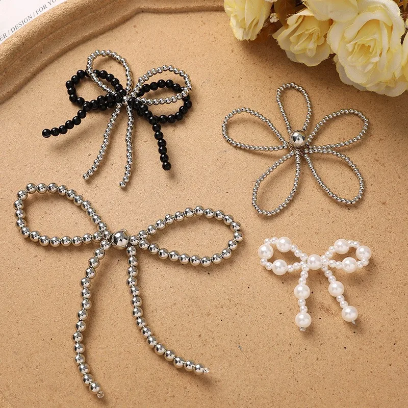 Винтажные жемчужные бусины из бисера, галстук-бабочка, кулон, украшение, 12 шт., оптовая продажа, серьги для шитья своими руками, аксессуары для изготовления ювелирных изделий Винтажные жемчужные бусины из бисера, галстук-бабочка, кулон, украшение, 12 шт., оптовая продажа, серьги для шитья своими руками, аксессуары для изготовления ювелирных изделий