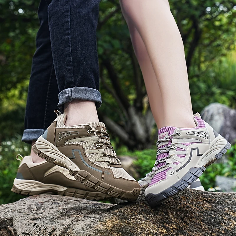 2023 Men Women Casual Shoes Mesh Sneakers Breathable Fashion Spring Autumn Summer Female Shoes Outdoor Trekking Tenis Footwear