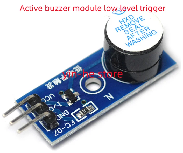 1PCS Active buzzer module low level trigger buzzer control board sound sensor smart car