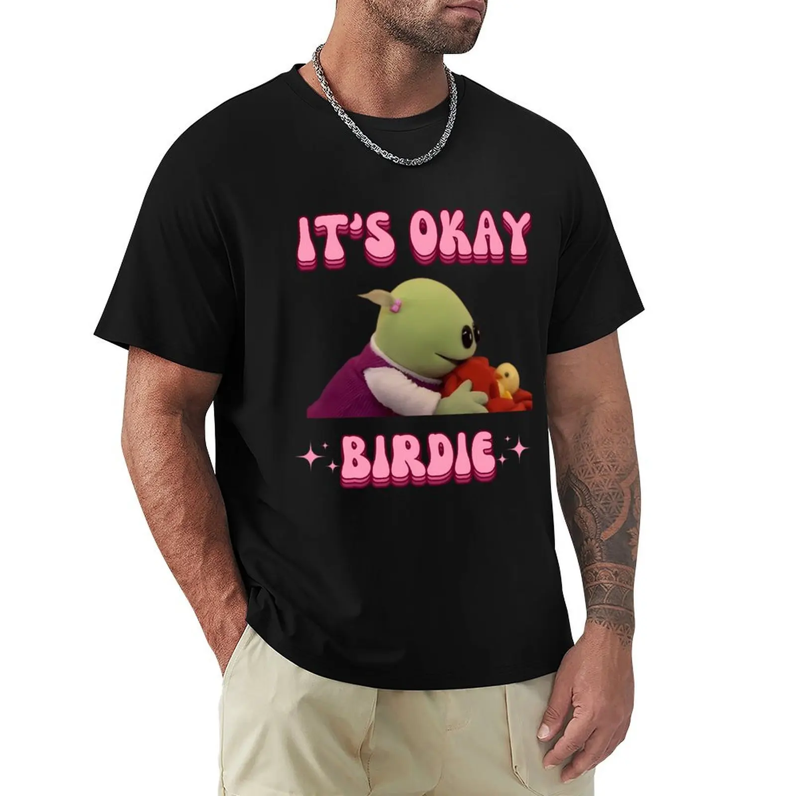 

Its Okay Birdie Nanalan Wonderful Girl T-Shirt heavyweights Blouse custom t shirt anime tshirt t shirts for men graphic