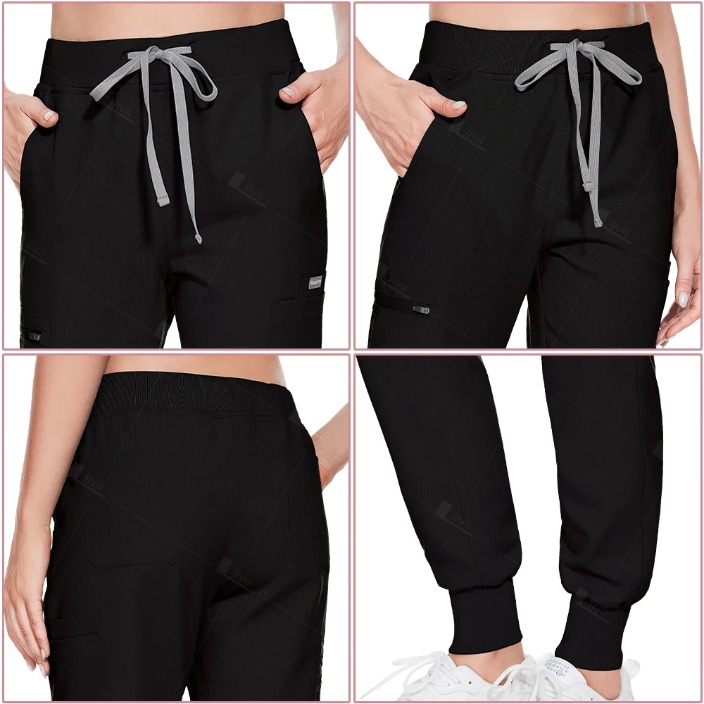 Uniforme médico e calça feminina, Conjunto cirúrgico, Pet Shop, Fato de salão de beleza, Doutor, Enfermeira, Uniforme de enfermagem, Vestuário de trabalho, Moda