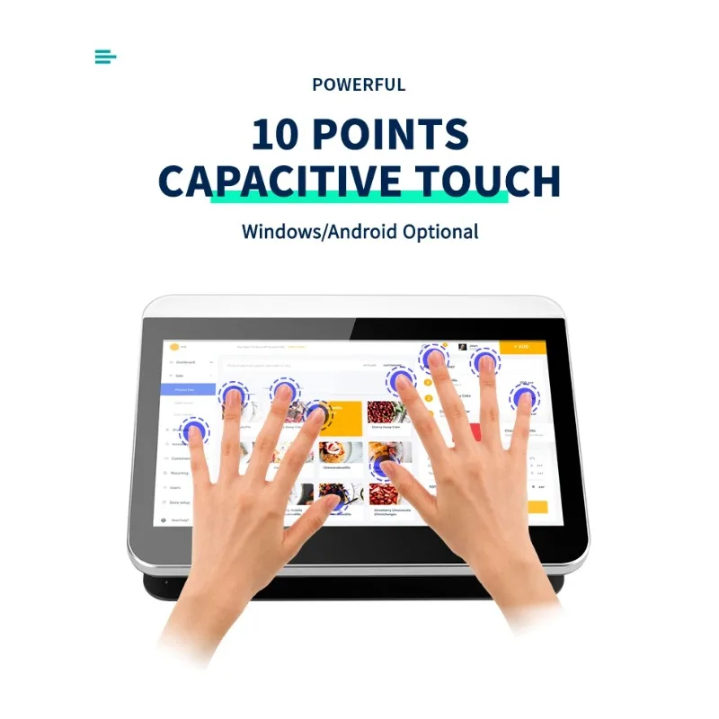 

2026 FYJ F1S 11.6'' POS-терминал «Всё в одном» с принтером, настольный, на базе Windows 10/Android, для финансовых операций, планшетный, смарт-терминал на Android