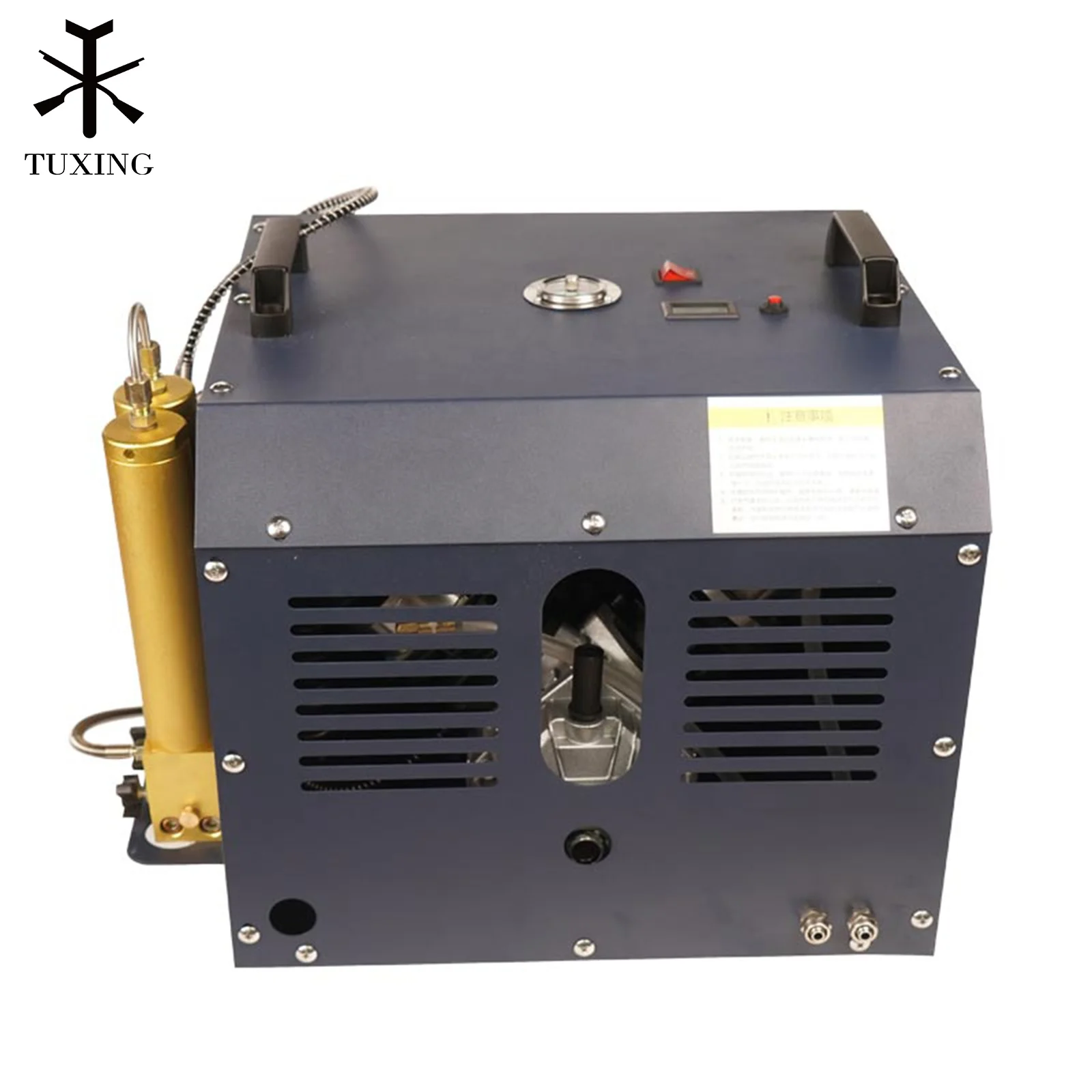 Customizable 4500psi 300bar 30mpa 220v 110v Double Cylinder Outdoor Sports Portable Scuba Diving  Air Compressor
