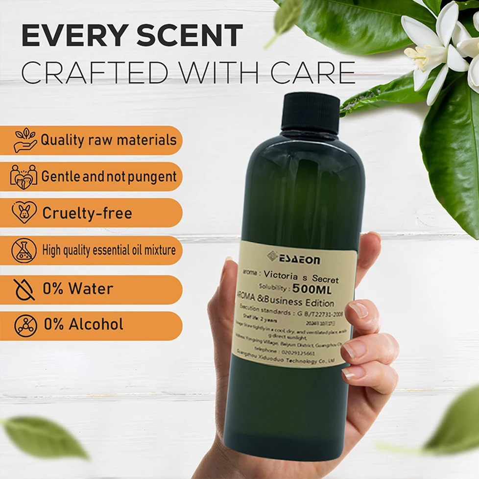 ESAEON 500ml (16.9 fl.oz) Camellia Hilton Sheraton Essential Oil, Diffuser Supply Liquid ,For Hotel Two Fluid Aroma Machine Oils