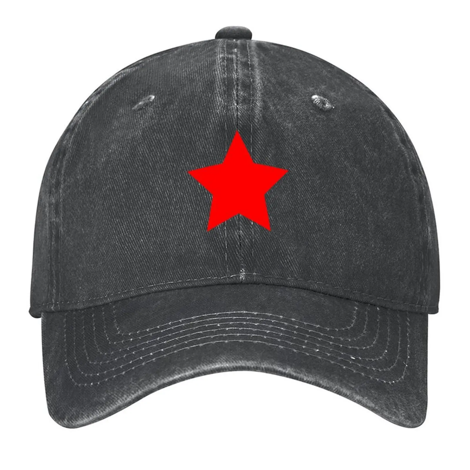 

Green Red Star Pattern Socks Baseball Cap Luxury Man Hat sun hat Luxury Cap Hood Women's Men's