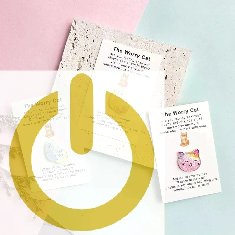 1pc Inspirational Pocket Hug Card With Fun Emotional Support Cat - Perfect For Anyone In Need Of Encouragement | Ideal Gift For