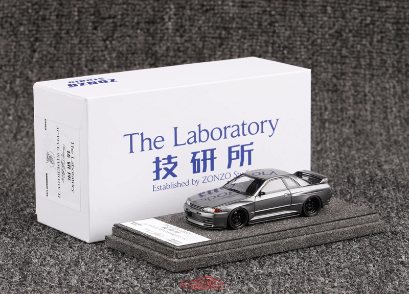 Zonzo Studio 1:64 Active Widebody Skyline GTR R32 JDM Simulation Limited Edition Resin Metal Static Car Model Toy Gift