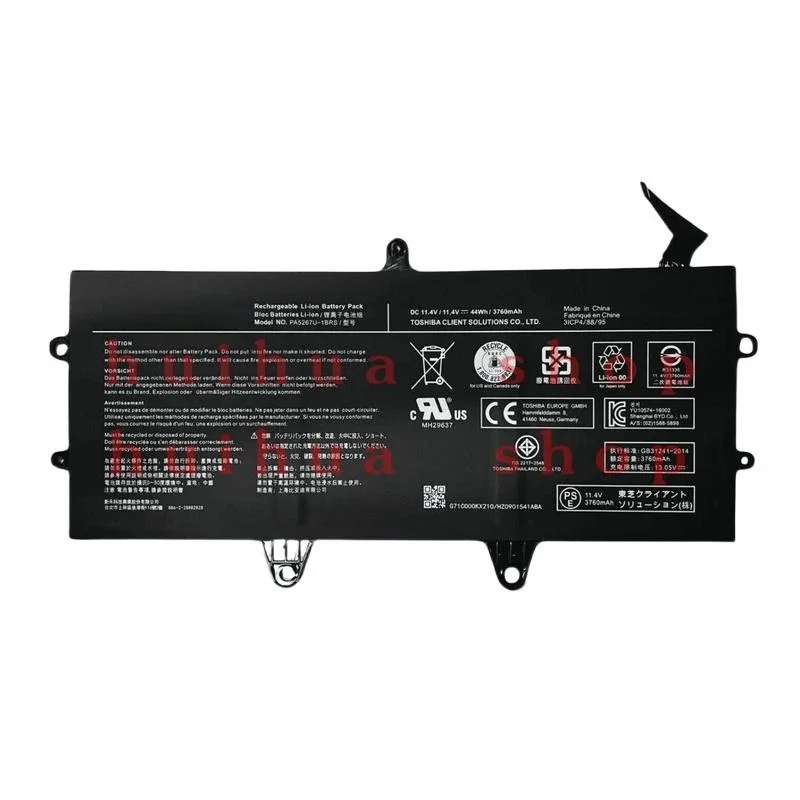 New Genuine PA5267U-1BRS Battery for Toshiba Portege X20W X20W-D-10E X20W-D-10R zm