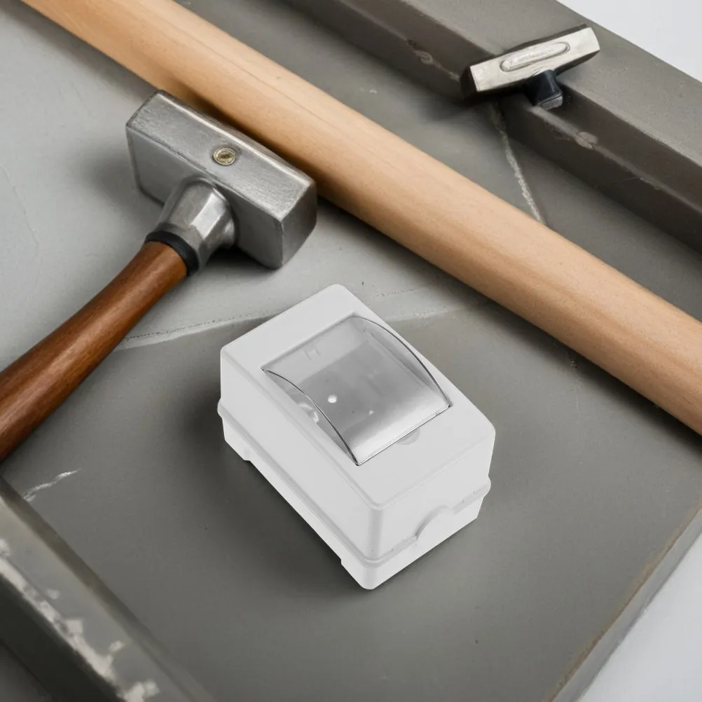 2Pcs Distribution Protection Boxes IP65 Waterproof Power Box Transparent Window Circuit Breaker Protector Charging Pile