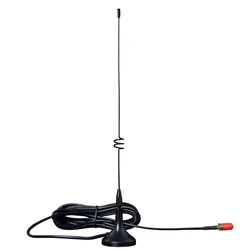 Two Way Radio Antenna UT-108UV Dual Band Aerial SMA-F Magnetic Base for BAOFENG UV-5R UV-B5 UV-B6 GT-3 UV-9R Walkie Talkie