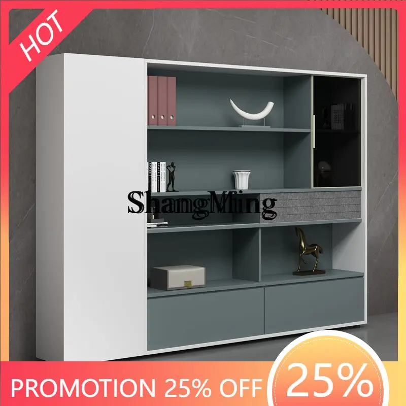 

ZYY Premium Exquisite Boss Documentation Locker Office Wooden Filing Cabinet