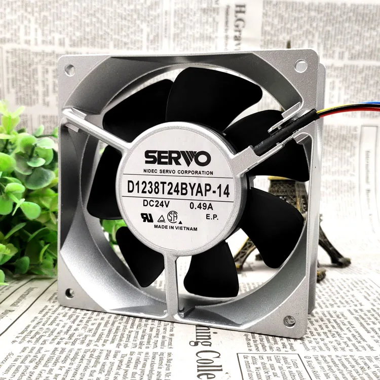 

ORIGINAL D1238T24BYAP-14 12CM 24V 0.49A 12038 COOLING FAN