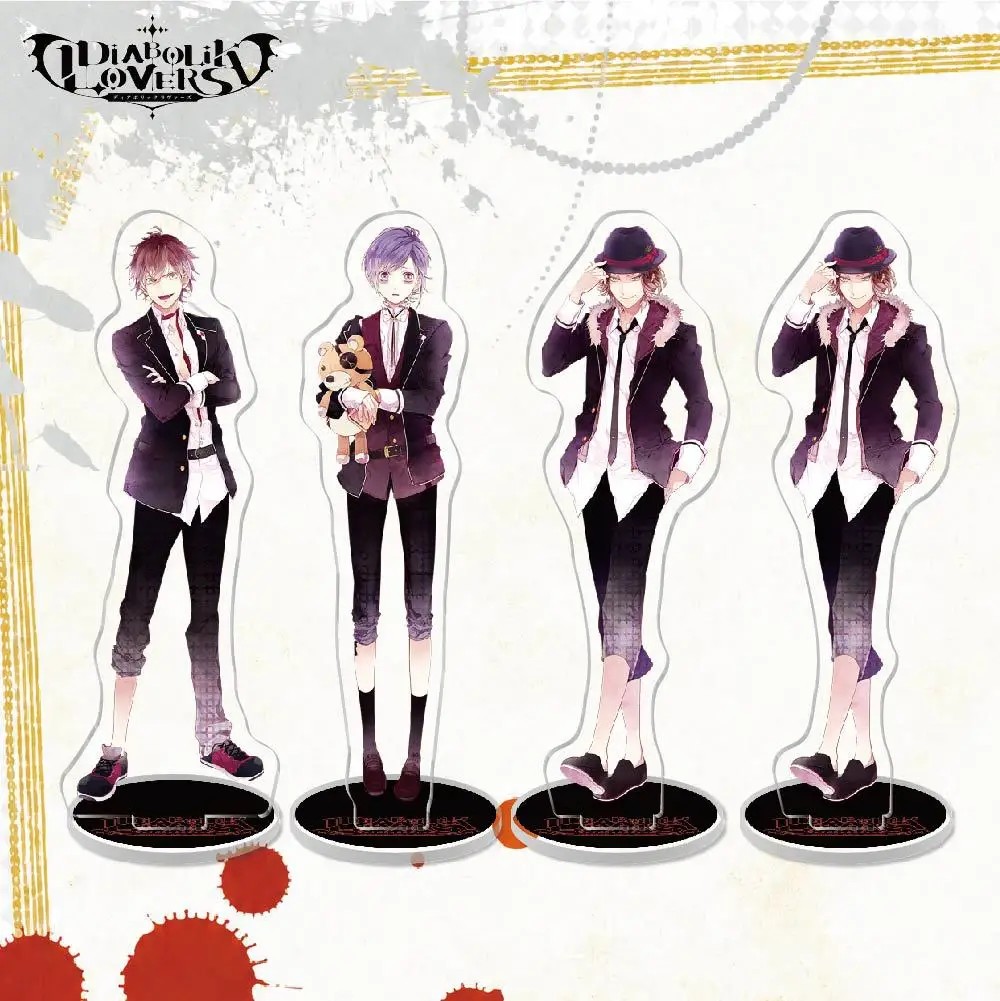 Diabolik Lovers Acrylic Stand Sakamaki Bros Figures Anime Miniatures Game Figurines Garage Kits Model Toys Ornaments Decoration