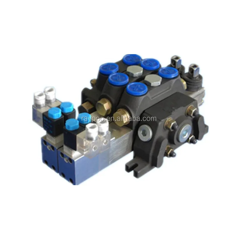 hydraulic valve bank 12v 100litre per minute 12 v high drolic monoblock