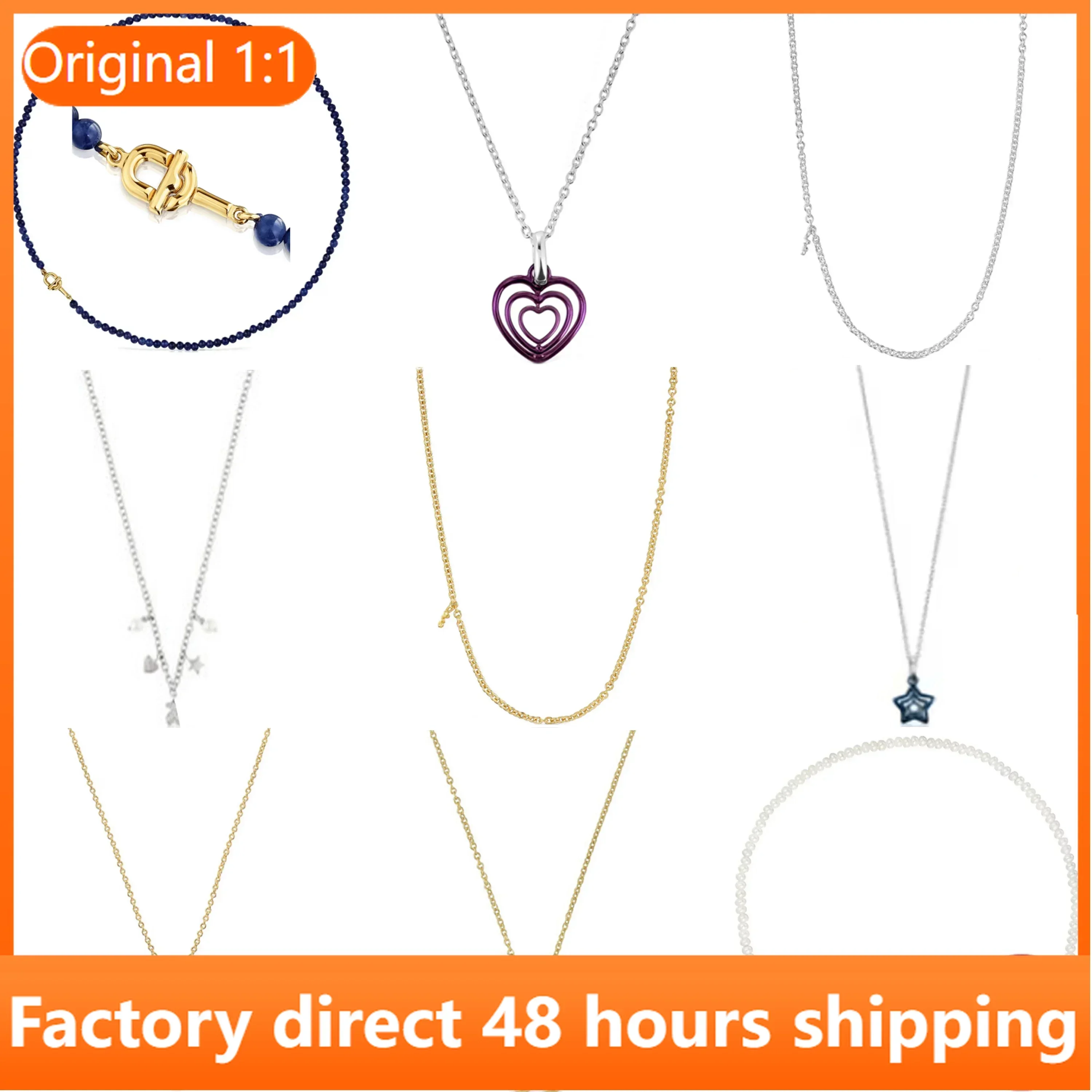 Будьте готовы к 2024 с стильным и элегантным испанским медведем S925 ожерелье