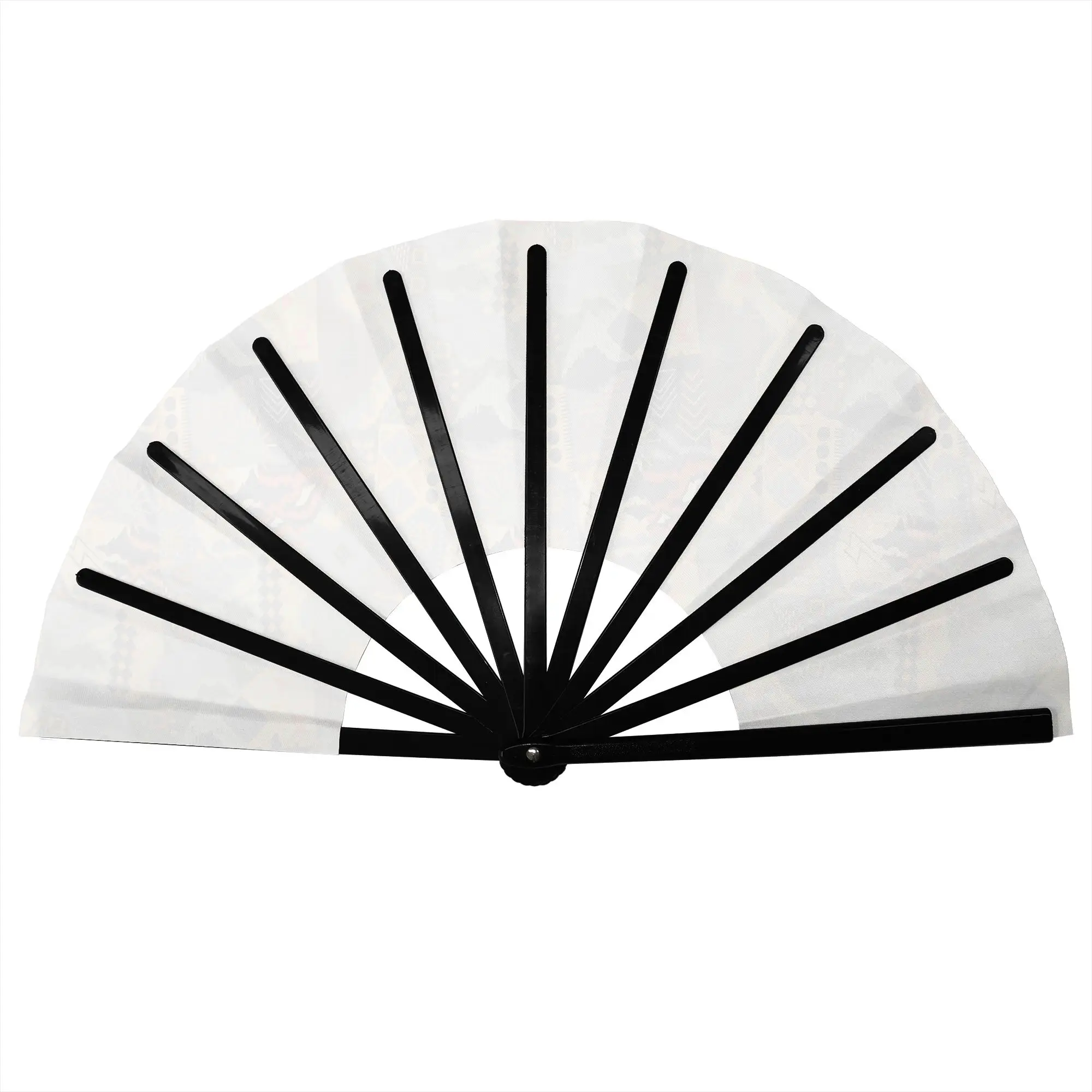 Abstract Graffiti Art Y2K Style Portable Pocket Fan Geometric Seamless Pattern Folding Fan Chinese Dance Cooling Handheld Fans