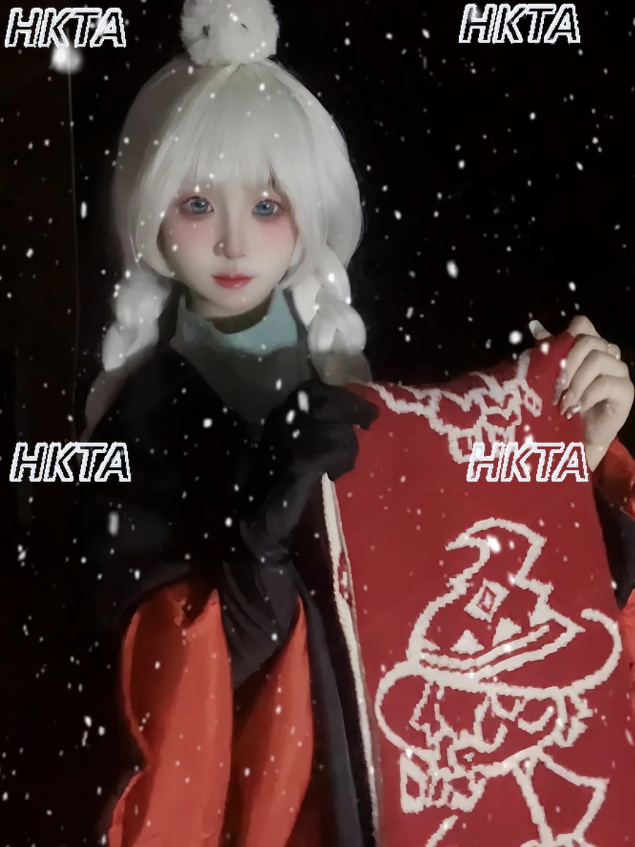 Rua escuro punk anime cosplay feiticeiro cachecol outono inverno novo natal ano novo cachecóis quentes casal versátil pescoço mais quente cachecol