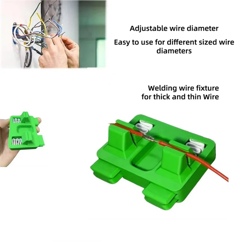 AB66-طاولة لحام سلك تركيبات سلك لحام تركيبات لسلك سميك ورقيق مشابك كابلات إصلاح اللحام