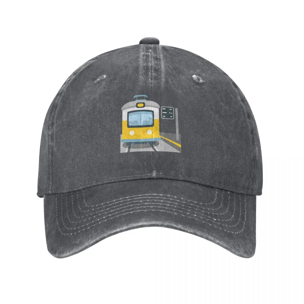 Station Train StationTrain Platform Baseball Cap hard hat Kids Hat Gentleman Hat Men's Women's