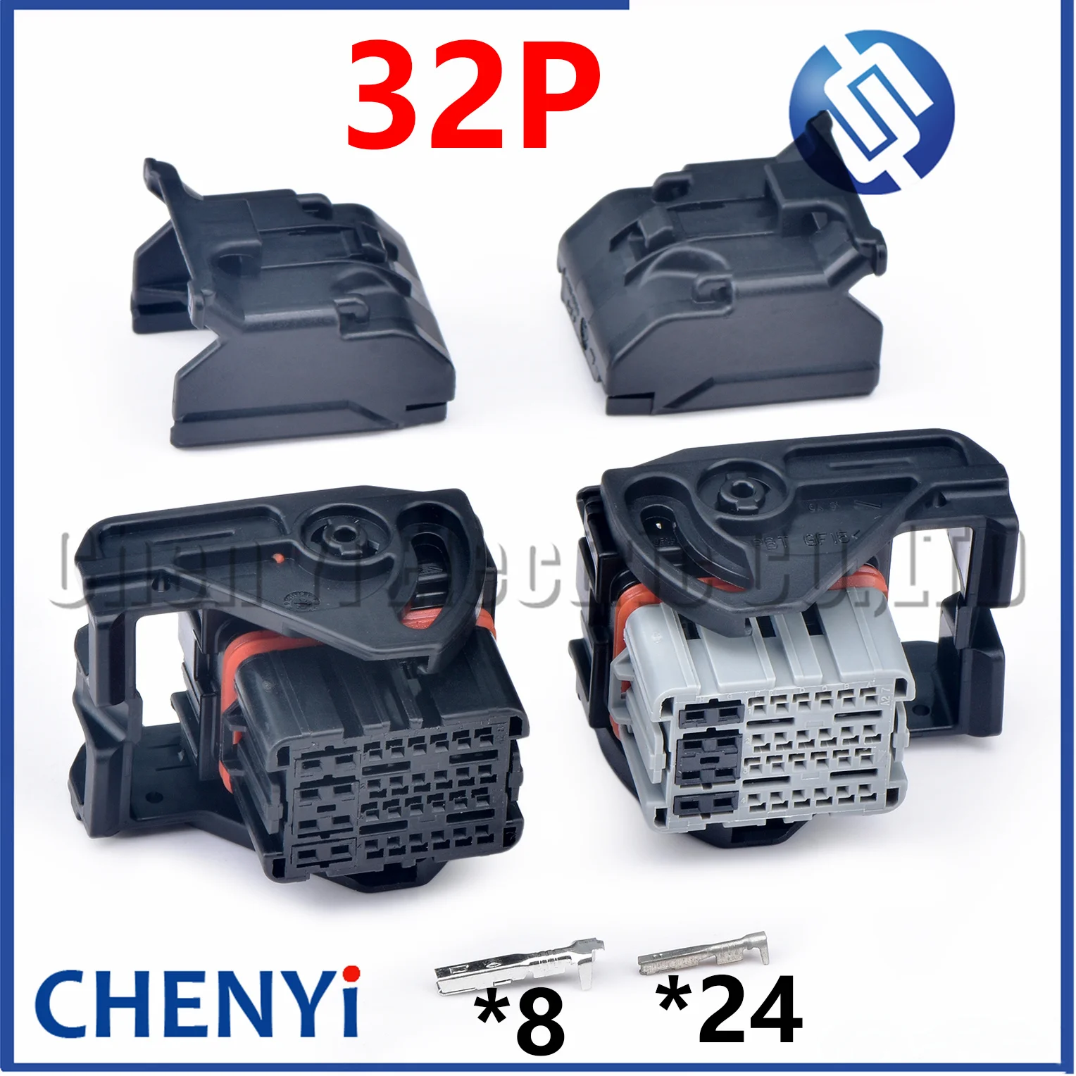 車のエンジン,コンピューターボード,ecuハーネスプラグ,32ピン,プジョー,シトロエン,日産,インフィニティルノー用の防水コネクタ