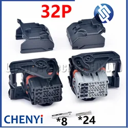 32 Pin Automotive waterproof connector Car engine Computer board ECU harness plug For Peugeot Citroen Nissan Infiniti renault