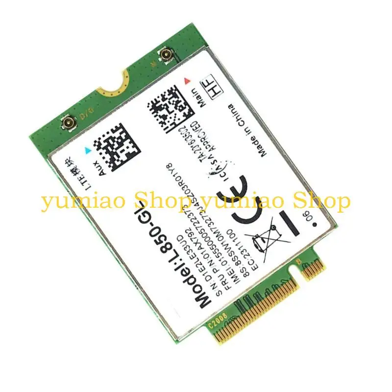587B Wireless Card L850-GL 01AX792 4G Card WWAN Module- Support LTE FDD/ LTE TDD/ WCDMA for X380 X390 L480 T480 T580